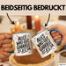 Gabriele Tasse Geschenk Alles Ist Gut Gabriele Ist Jetz Da Geschenkidee Becher mit Name Blau Trendation