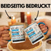 Outdoor-Bloggerin Tasse Geschenk Spruch Wer Will Schon Prinzessin Sein Wenn Man Auch Outdoor-Bloggerin Sein Kann Blau Trendation