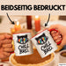 Waschbär Tierliebhaber Tasse Geschenk Lustige Geschenkidee Spruch Entspann Dich Bruder Rot Trendation