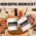 Chemiker Tasse Geschenk Für Chemie-Studenten Genius Das Element Der Inztelligenz Kaffee-Becher Blau Trendation