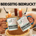 Bergsteiger Geschenk Tasse Ich Bin Bergsteiger Aber Sag Doch Einfach Superheld Lustige Geschenkdiee für Bergsteiger Kaffee-Becher Blau Trendation