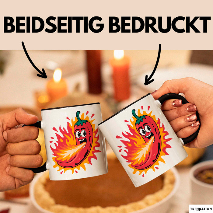 Scharfes Essen Liebhaber Tasse Geschenkidee für Schärfe Fan Trendation