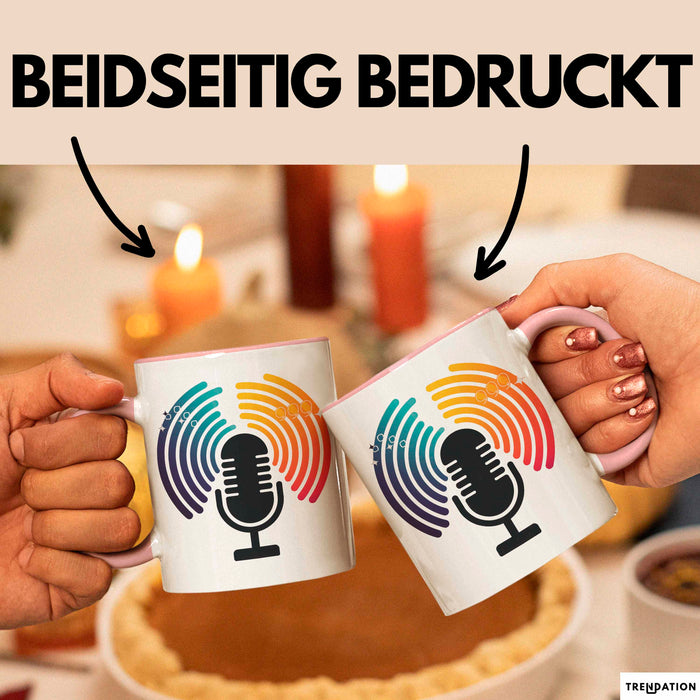 Motivationsredner Tasse Geschenkidee für Publikum Inspirator Rosa Trendation