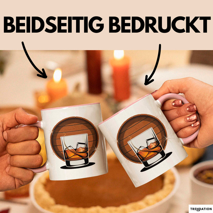 Whiskey Kenner Tasse Geschenk Lustige Geschenkidee Spruch Für Whiskey Fans Rosa Trendation