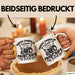 Bauer Landwirt Tasse Geschenk Andere Fahren In Den Urlaub Ich Fahre Aufs Feld Geschenkidee Bauern Kaffee-Becher Weiß Trendation