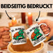 Sarkastische Schildkröte Tasse Geschenk Lustige Geschenkidee Spruch So Da Bin Ich Kann Es Euch Leider Nicht Ersparen Weiß Trendation