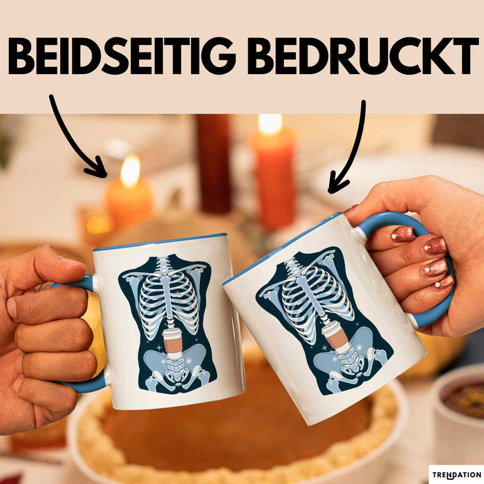 Radiologe Tasse Geschenk Lustige Geschenkidee Spruch Für Bildgebungs Profis Blau Trendation