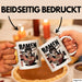 Katzen Tierliebhaber Tasse Geschenk Lustige Geschenkidee Spruch Katze Isst Ramen Nudeln Weiß Trendation