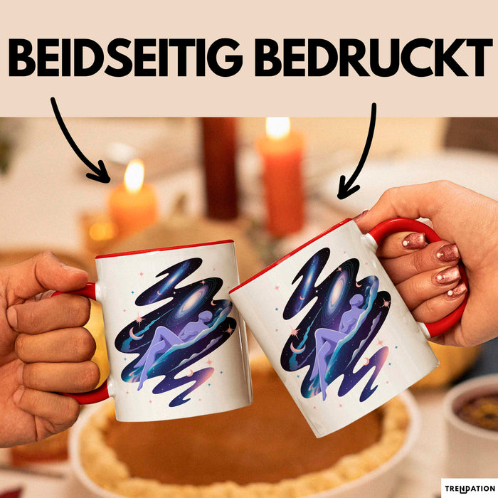 Klarträumer Tasse Geschenkidee für Traum Entdecker Rot Trendation