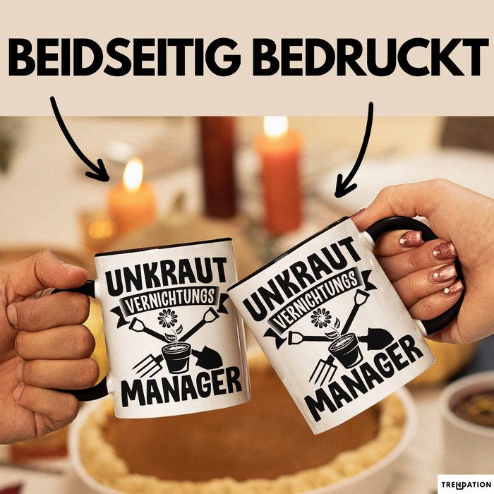 Gärtner Tasse Geschenk Unkraut Vernichtungsmanager Trendation