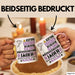 Jäger Geschenk Tasse Lustiger Spruch Erheben Sie Sich Der Jäger Betritt den Raum Rosa Trendation