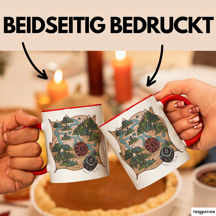 Brettspielfan Tasse Geschenkidee Tabletop Gamer Lustiger Geschenkidee Lustig Rot Trendation