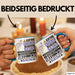 Gleitschirmlehrer Geschenk Tasse Lustiger Spruch Erheben Sie Sich Der Gleitschirmlehrer Betritt den Raum Blau Trendation