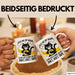 Katzen Tasse Geschenk Duct Duct Tape Geschenkidee Lustig Katze Sarkasmus Weiß Trendation