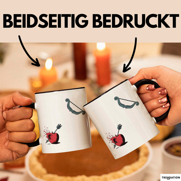 Bogenjäger Tasse Geschenkidee Bogenschütze Lustiger Spruch Geschenkidee Lustig Trendation