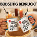 Geburtstagsfeier Tasse Geschenk Lustige Geschenkidee Spruch Alles Gute Zum Geburtstag Feier Richtig Blau Trendation