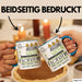 Flötistin Tasse Geschenk Lustig Abstand Halten Hochleistungs-Flötistin Mit Drang Zur Perfektion Bei Der Arbeit Blau Trendation
