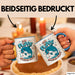 Delfin Tierliebhaber Tasse Geschenk Lustige Geschenkidee Spruch Ich Flippe Gleich Aus Blau Trendation