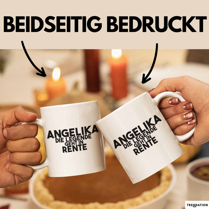 Angelika Tasse Angelika – Die Legende Geht In Rente Geschenk