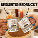 Geschenk für Handwerkerin Tasse Lustige Geschenkidee Geburtstag Ich Bin Handwerkerin Ich Darf Das Blau Trendation