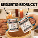 Hundeliebhaber Tasse Geschenk für Hundeliebhaber Geburtstag Lustiger Spruch Kaffee-Becher Was Ist Deine Superkraft Blau Trendation