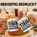 Lehrer Tasse Geschenk Müde The Tired Teacher Department Geschenkidee Lieblingslehrer Kaffee-Becher Grün Trendation
