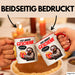 Sarkastisches Faultier Tasse Geschenk Lustige Geschenkidee Spruch Last Minute Geschenk Rot Trendation