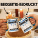 Dirigent Tasse Geschenk für Dirigent Geburtstag Lustiger Spruch Kaffee-Becher Was Ist Deine Superkraft Blau Trendation