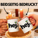 Schweden Skandinavien Schwedisch Tasse Geschenk Lustige Geschenkidee Spruch Hej Rot Trendation