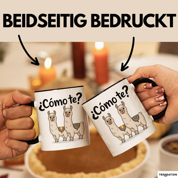 Spanischlehrer Unterricht Tasse Geschenk Lustige Geschenkidee Spruch ¿Cómo Te Llamas Trendation