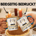 Geschenk für Rucksacktouristin Tasse Lustige Geschenkidee Geburtstag Ich Bin Rucksacktouristin Ich Darf Das Blau Trendation