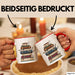 Bücherwurm Tasse Geschenkidee für Vielleser Lustiger Spruch Rot Trendation