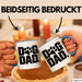 Hund Tierliebhaber Tasse Geschenk Lustige Geschenkidee Spruch Hunde Papa Blau Trendation