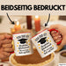 Schüler Abschluss Tasse Geschenk Lustige Geschenkidee Spruch Herzlichen Glückwünsche Rot Trendation