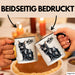 Katzen Tierliebhaber Tasse Geschenk Lustige Geschenkidee Spruch Miau Schwarz Trendation