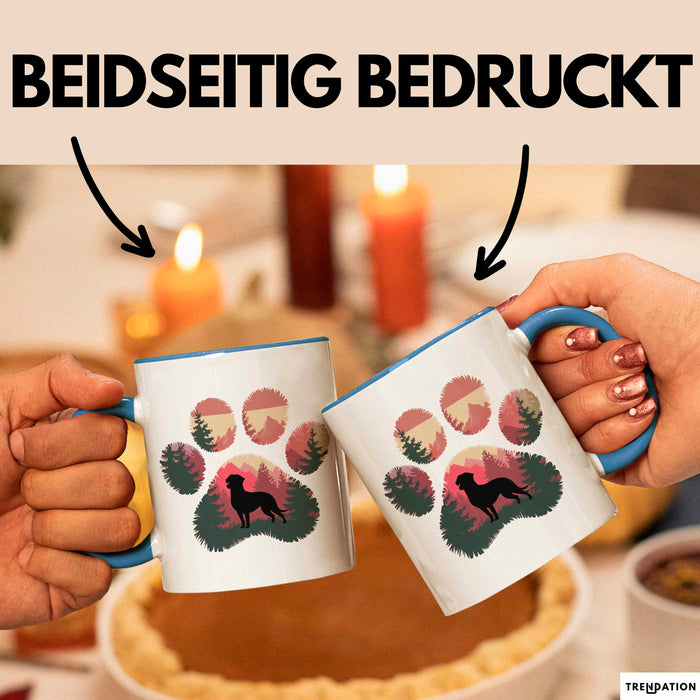 Appenzeller Sennenhund Hund Tasse Geschenk Lustige Geschenkidee Spruch Blau Trendation