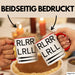 Schlagzeugspieler Schlagzeuger Schlagzeug Tasse Geschenk Lustige Geschenkidee Spruch Rlrr Lrll Rot Trendation