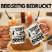 Gans Tasse Geschenk Today I Am A Serious Goose Kaffee-Becher Weiß Trendation