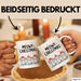 Katze Weihnachtsfeier Tasse Geschenk Lustige Geschenkidee Spruch Meowy Christmas Weiß Trendation