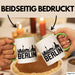 Berlin Tasse Geschenk Stadt Deutschland Hauptstadt Becher Grün Trendation