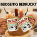 3. Geburtstag Geschenk Tasse Becher Wild Frech Und Schon 3 Grün Trendation