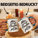 Claudia Tasse Geschenk Alles Ist Gut Claudia Ist Jetz Da Geschenkidee Becher mit Name Blau Trendation