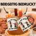 Vater Sohn Tasse Geschenk Lustige Geschenkidee Spruch Dirt-Bike Biker Blau Trendation