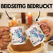 Tasse Geschenk Papacorn Lustiges Einhorn Design Becher Rosa Trendation