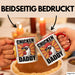 Huhn Tier Bauer Tasse Becher Geschenk Lustige Geschenkidee Spruch Hühnerpapa Rot Trendation