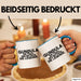 Gundula Tasse Gundula – Die Frau. Der Mythos. Die Legende. Geschenk Blau Trendation