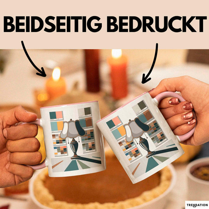Innenarchitekt Tasse Geschenk Lustige Geschenkidee Spruch Für Stil Planer Rosa Trendation