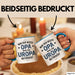 Opa Großvater Tasse Geschenk Lustige Geschenkidee Spruch Nur Der Beste Opa Wird Zum Uropa Befördert Blau Trendation
