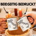 Italienische Städte Italien Karte Tasse Geschenk Lustige Geschenkidee Spruch Trendation