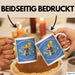 Meme Tasse Geschenk Lustiger Becher Hund Die Sonne Ist wieder Raus Also Verlass Ich Das Haus Weiß Trendation
